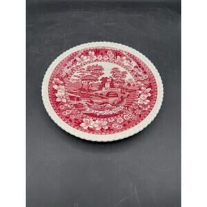 Copeland Spode “Spode’s Tower” Oversized Saucer 7.125" - Defective"